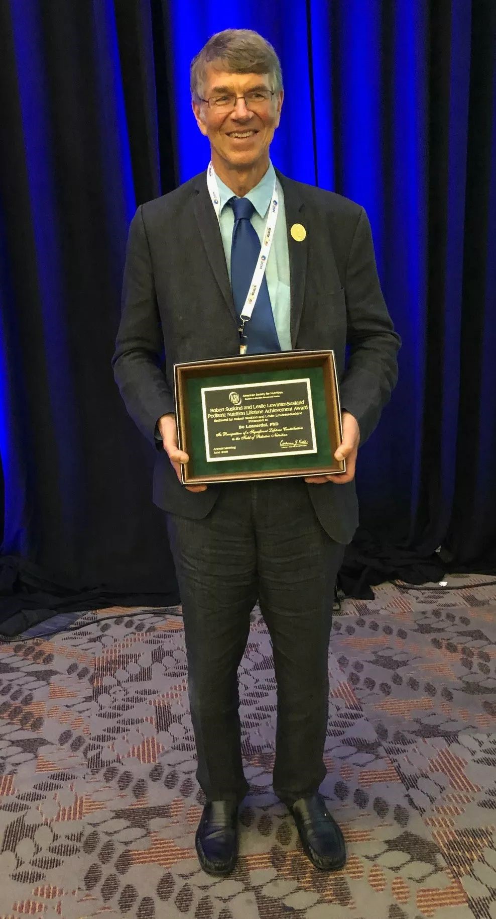 Congratulations to Prof. Bo Lonnerdal, BINC Scientific Advisor, for the 2019 ASN Lifetime Achievement Award